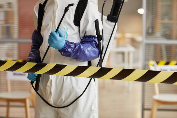 Professional Biohazard technician working in Orange, CA